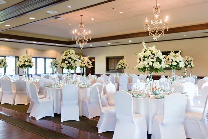 Sewickley Heights Golf Club Elevated Centerpieces